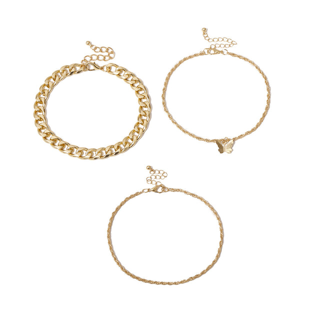 Creative Twist Chain Temperament Simple Footwear