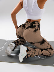 High-Waist Tummy Control Flare Yoga Pants For Women