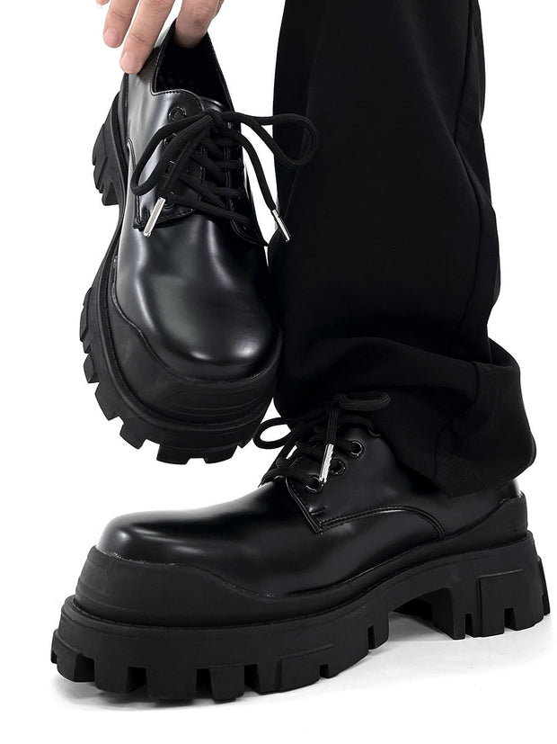 Thick Soled Men's British Commuting Formal Attire