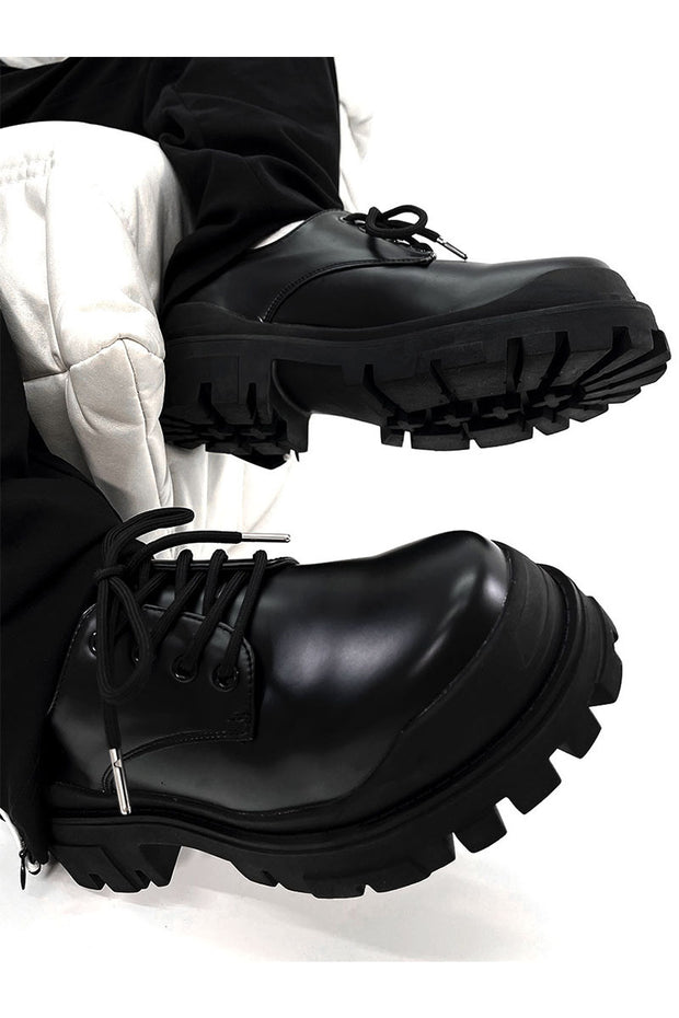 Thick Soled Men's British Commuting Formal Attire