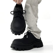 Thick Soled Men's British Commuting Formal Attire