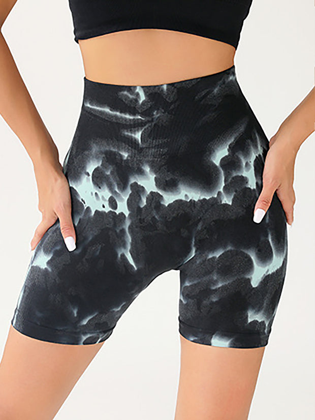 High Waist Tummy Control Yoga Shorts For Women