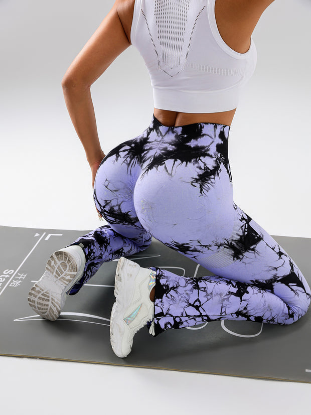 High-Waist Tummy Control Flare Yoga Pants For Women