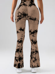 High-Waist Tummy Control Flare Yoga Pants For Women