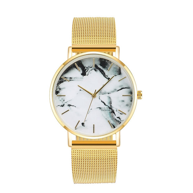 Fashion Rose Gold Mesh Band Creative