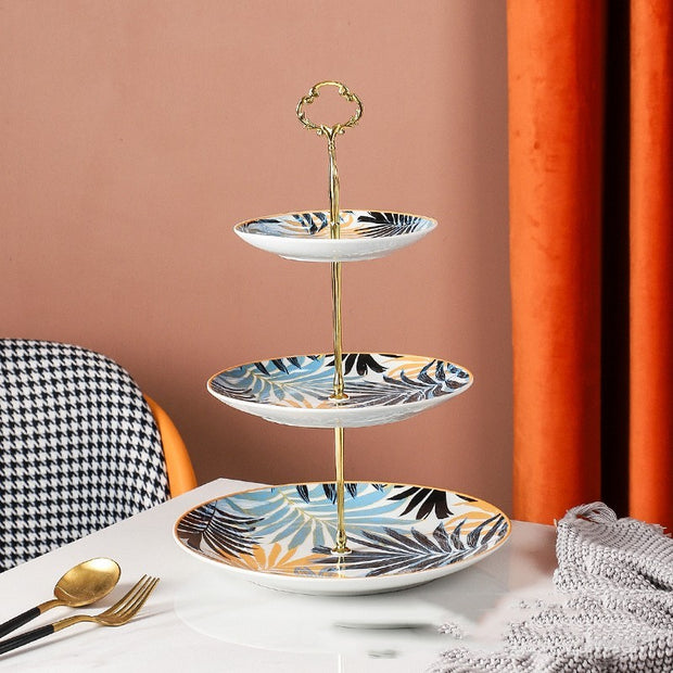 Nordic Art Ceramics Dessert Plate