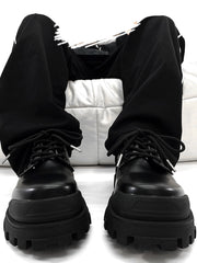 Thick Soled Men's British Commuting Formal Attire