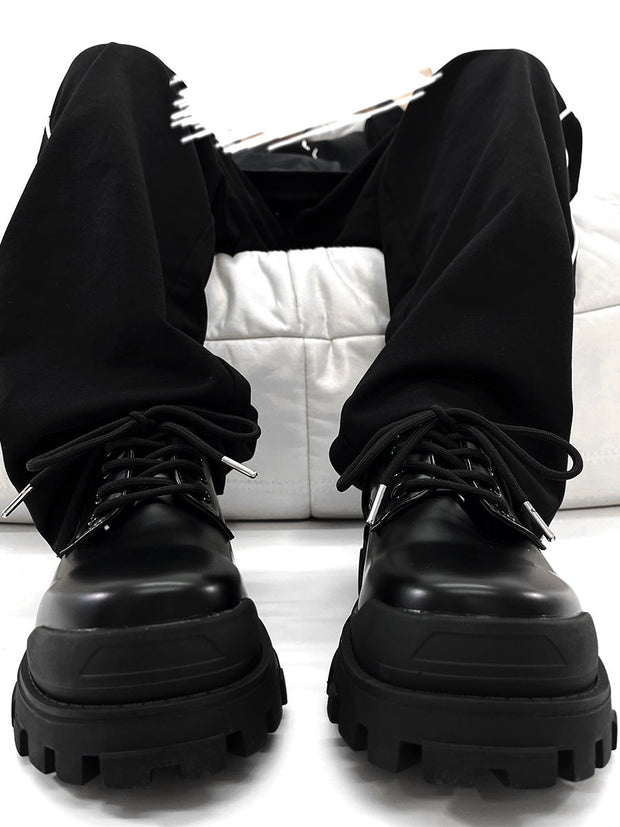 Thick Soled Men's British Commuting Formal Attire