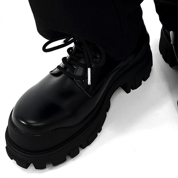 Thick Soled Men's British Commuting Formal Attire