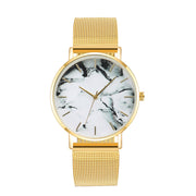 Fashion Rose Gold Mesh Band Creative